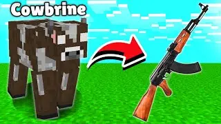 Minecraft, But I Can Turn Mobs Into Weapons