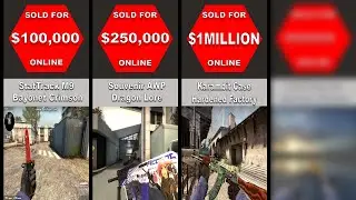 Comparison: Most Expensive CS:GO Skins (2020)