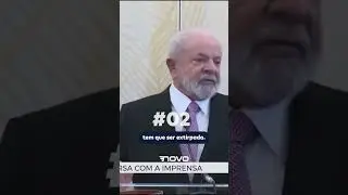 Lula's worst statements in recent days.