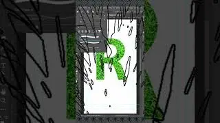 Grass effect in Photoshop 