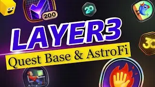 Layer3 Прохождение квеста Base и AstroFi + дополнительная информация | Тестнет | Ретродроп | Аирдроп