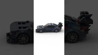 BMW - M4 #lego #automobile #legomoc #ironman #bmw #bmwm4 #supercars #sportscar