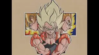 Dibujando A Gogeta SSJ (OLD STYLE) | RodrigoDrawings YT