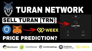 How To Sell Turan Coins | Sell Turan On WEEX | TRN ~ USDT | Trust Wallet/MetaMask To WEEX Exchange
