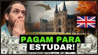Como as Universidades Pagam para Você Estudar no Reino Unido!