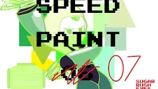 SugarRushEyes SpeedPaint- Steven Universe Peridot FART (MS paint and Mouse Only)