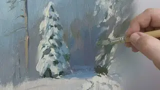 Oil painting on ultra-small...