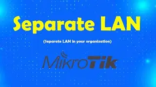 How to Separate LAN using Bridge Port in Mikrotik | Msolved Tech