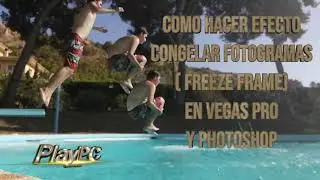 Como hacer el efecto fotogramas congelados (Freeze Frame ) en Vegas Pro