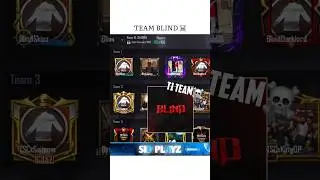 TEAM-BLIND IN MY LOBBY❤️‍🔥 | SiD PLaYz