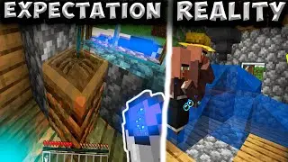 REALISTIC MINECRAFT │ Expectation VS Reality #4