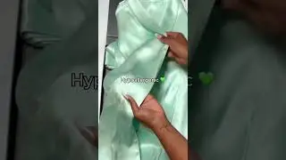 Blissy's NEW Mint Robe! 🩵💚👘 #blissybrand #blissysilk #shorts
