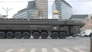 Передвижение колоны Тополь М