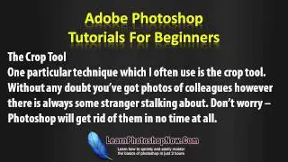 Adobe Photoshop Training