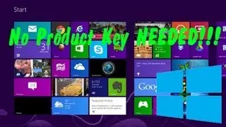 How to bypass Windows 8 product key while installing