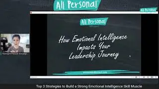 Top 3 Strategies to Build a Strong Emotional Intelligence Skill Muscle