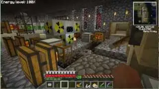 Minecraft IC2 Завод материи на Ядерных реакторах.
