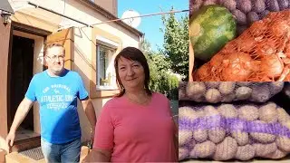Закупка на зиму. Работа в  саду #ukraine #жизньзагородом #familyvlog