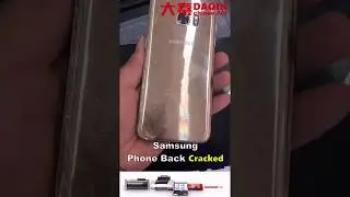Cracked phone back repair