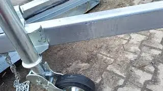 Усиленное, автоматическое, подкатное колесо.