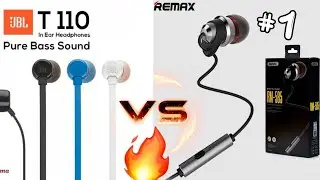 JBL T110 VS REMAX RM-585 #1