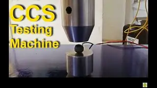 ccs testing machine for iron ore Pellets strength testing, #ironore #testingmachine #compressiontest