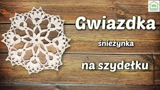 Gwiazdka #22 na szydełku