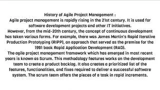 Agile Methodology Session 6