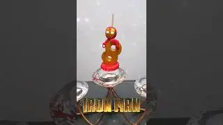 Vela temática #ironman #avengers #porcelanafria