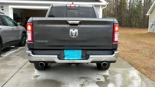 2019-2021 Ram 1500 stock vs. magnaflow muffler