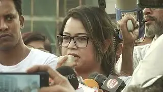 তানজিন তিশাকে সাংবাদিকদের ২৪ ঘন্টার আল্টিমেটাম I Tanjin Tisha I Abc News Bangla