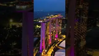 Singapore🇸🇬Marina Bay Sands💜Летучий Корабль - Отель в Сингапуре💫