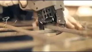 Máquina para amarrar ferragem na construção civil