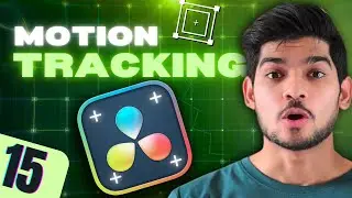 Motion Tracking or Sticky Text in DaVinci Resolve | Fusion Tutorial (Detailed Video)