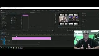 Premiere Pro 2019: Letterboxing with Text