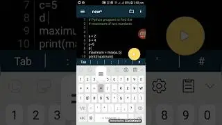 Program To Find The Largest Number In Python 3😱💯