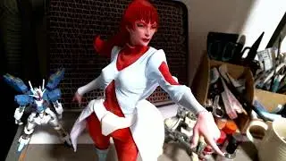 1/6ハルル・アジバ製作21仕上げ【模型製作実況＆雑談】#伝説巨神イデオン