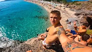 СПРЫГНУЛ СО СКАЛЫ, А ТАМ БЫЛО МЕЛКО🤯
