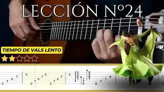 LECCIÓN Nº24 🎸 Julio S. Sagreras || Tutorial para Guitarra Clásica + TABS