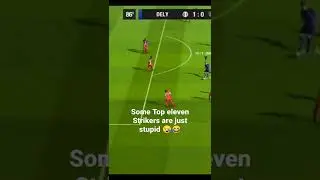 Wasted attacking opportunity in Top eleven #topeleven3d  #topeleven2022  #managergame #shorts