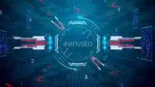 HUD Logo/After Effects Template/ Videohive