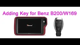 How to add key for Mercedes Benz B200 W169 EIS type by VVDI KEY TOOL PLUS
