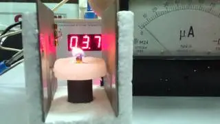 Свеча в конденсаторе.