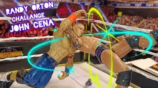 Randy Orton challenge John Cena at backlash  With Action Figure match !