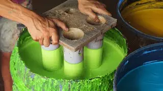 Satisfying Way They Produce Millions of Rubber Bands By Hands