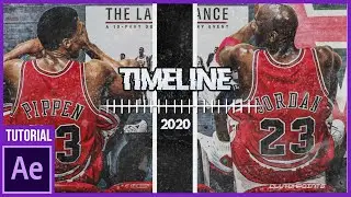 Animated Timeline from Last Dance After Effects Tutorial