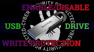 How To Enable/Disable Write Protection In A USB Drive | Enable Write Protection Using CMD | 2020 |
