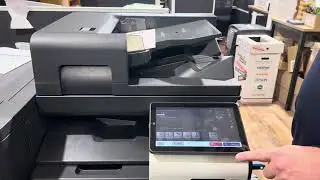 Konica Minolta - Scan to USB