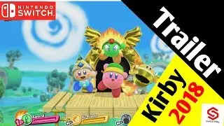 New games Kirby For Nintendo Switch - Game Trailer | 2018