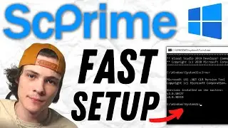 SCPrime Windows CLI Setup FULL Tutorial UNDER 15 MINUTES